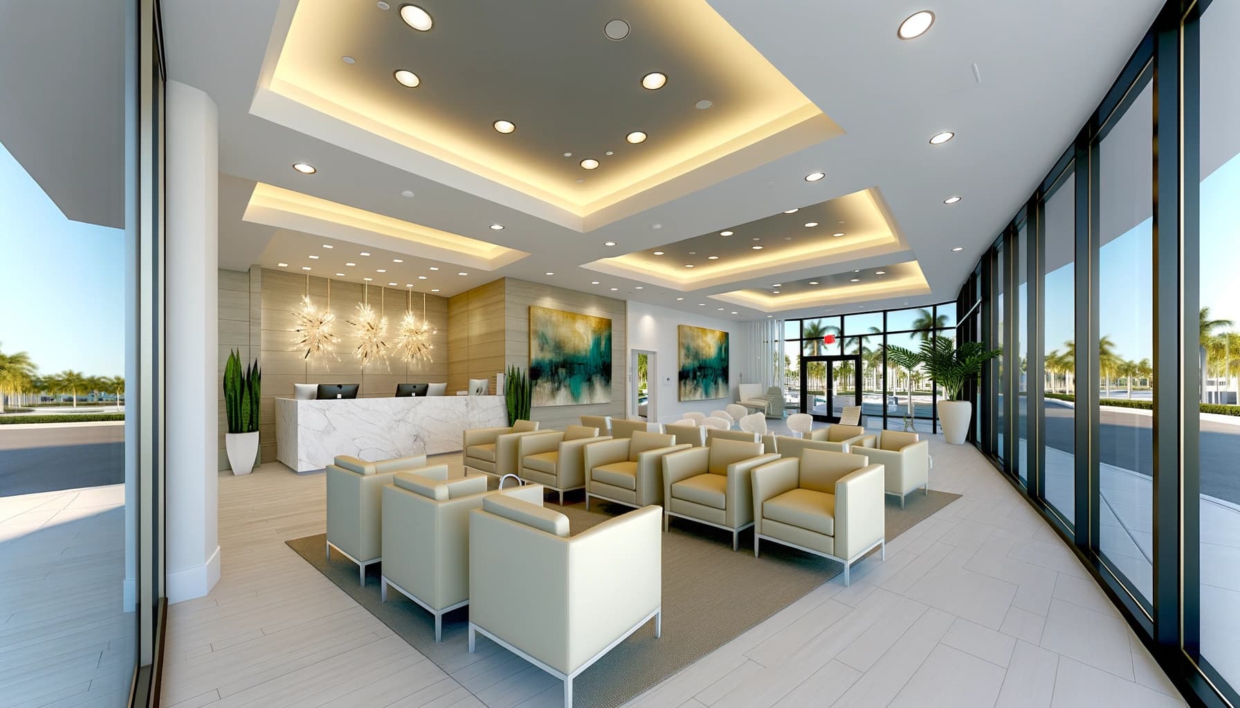 OMS Associates reception